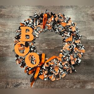 Handmade Halloween Wreath